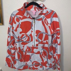 Lilly Pulitzer Booze Cruise Popover Sweatshirt